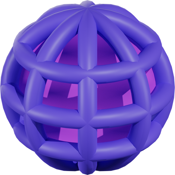 Globe Technology 3D Icon
